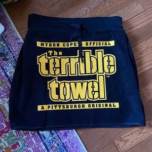 Pittsburgh Steelers terrible towel skirt